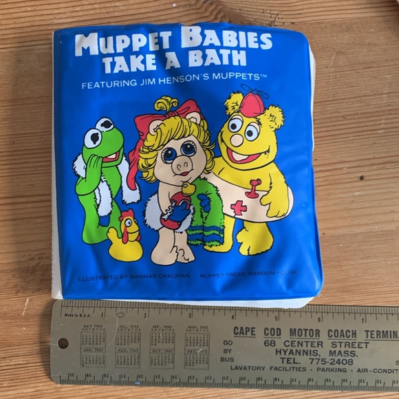 Vintage 1984 Jim Henson’s Muppet Babies vintage bath time book Retro 80s - Picture 10 of 10